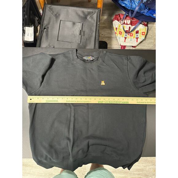 Teddy Fresh Crewneck Sweatshirt Black Size Large Streetwear Skater - Picture 4 of 9